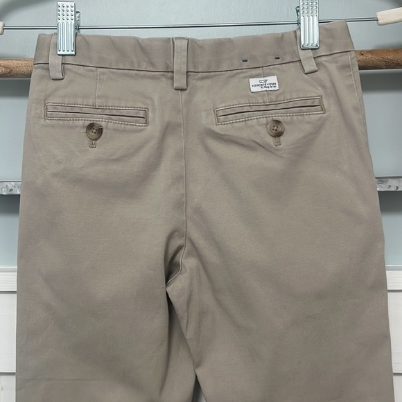 Boys Vineyards Vines breaker khaki pants size 7 - Picture 3 of 9